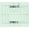 Standard Gleitringdichtung für Pumpe (HQU8)